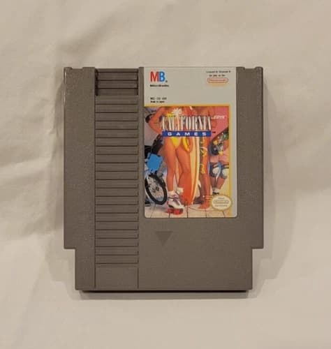 California Games Nintendo NES Authentic Tested And Working Cartridge Only
