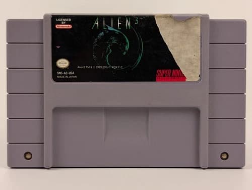 Alien III 3 (Super Nintendo, 1993) SNES Cartridge Only Authentic - Tested⬅️🔥