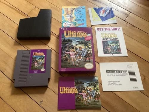 Nintendo NES Ultima Exodus CIB