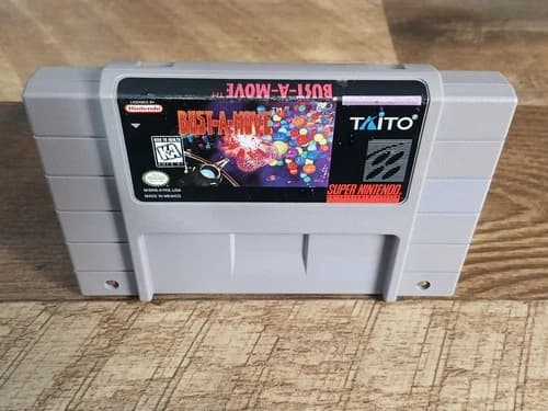 Bust-A-Move (Super Nintendo SNES) Game Only - Tested