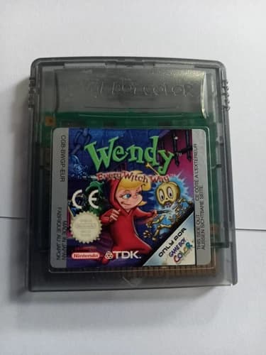 Wendy Every Witch Way Game Boy Color GBC Gameboy