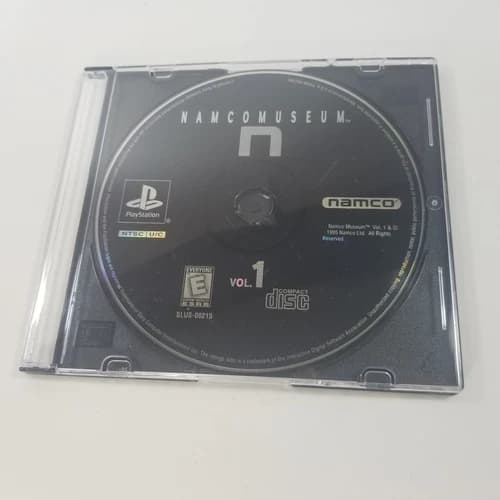 NAMCO MUSEUM VOLUME 1 PlayStation PS1 DISC ONLY Tested Works
