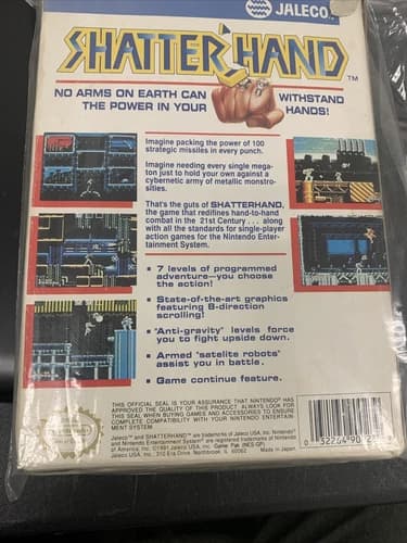Shatterhand (Nintendo Entertainment System, 1991)