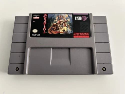 Brutal Paws of Fury (Super Nintendo Entertainment System Snes)
