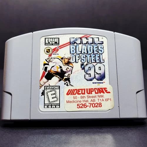 Blades of Steel 99 N64 Nintendo 64 1999 NHL Konami - Tested, Cleaned, Authentic