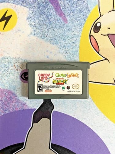 Candy Land/Chutes and Ladders/Memory (Nintendo Game Boy Advance, 2005)