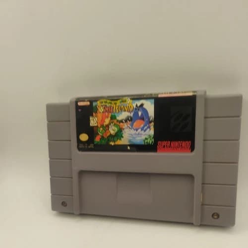 SUPER MARIO WORLD 2 YOSHI'S ISLAND SNES GAME GOOD CONDITION