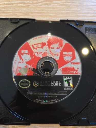 Naruto Clash of Ninja 2 - Nintendo GameCube - DISC ONLY - Tested Working