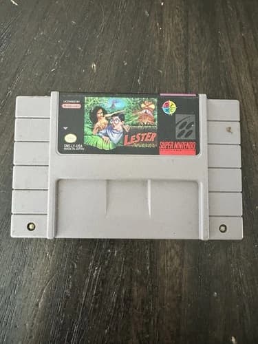 Super Nintendo SNES Game Only Lester The Unlikely