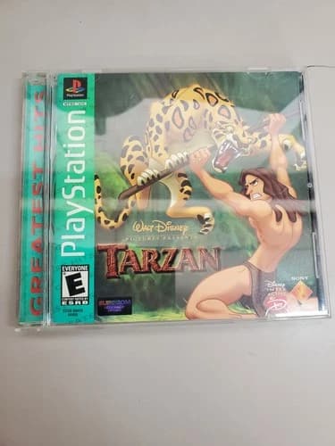Disney's Tarzan (Sony PlayStation 1, PS1) Complete CIB Tested Hits