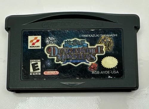 Yu-Gi-Oh Dungeon Dice Monsters (Game Boy Advance, 2003) GBA