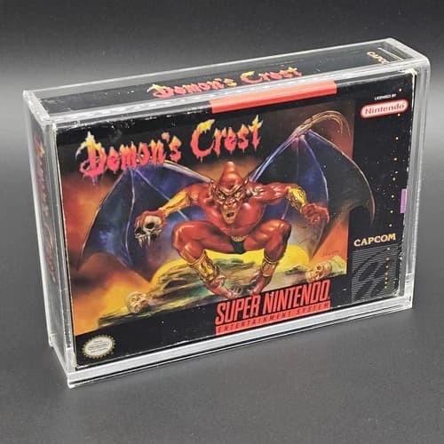 Demon's Crest (Super Nintendo SNES, 1994) Complete CIB - Tested - Authentic