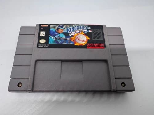 Ken Griffey Jr's Winning Run - Super Nintendo 1996 TESTED Working Cartridge SNES