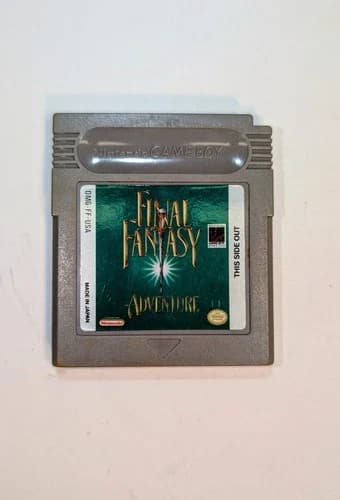 Nintendo Final Fantasy Adventure Game Boy Cartridge NTSC-U/C 1991 tested