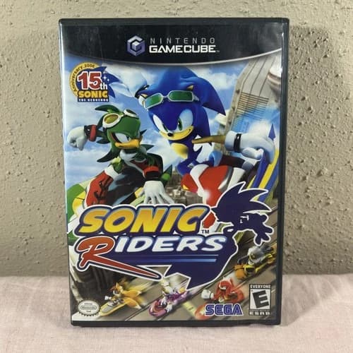 Sonic Riders Nintendo GameCube Video Game Sega Sonic The Hedgehog 2006
