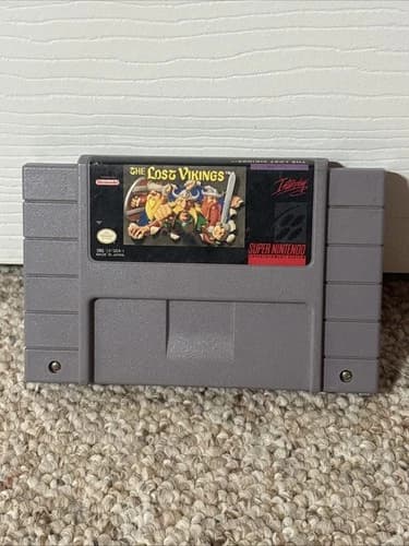 The Lost Vikings - Super Nintendo SNES