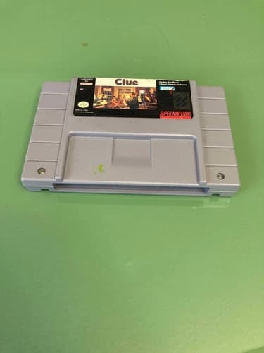 Clue - Cartridge Only - Authentic/Tested/Working SNES