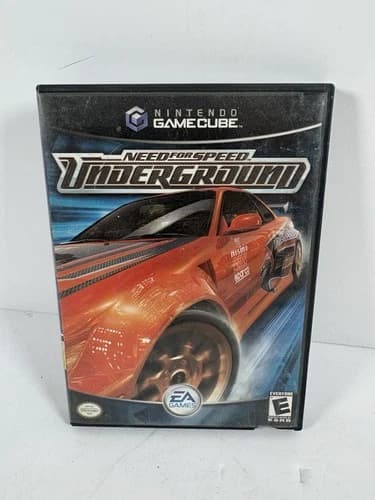 Need For Speed Underground Nintendo GameCube Complete CIB w Manual Tested