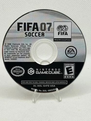 FIFA Soccer 07 | Nintendo GameCube | Disc Only | Tested & Working