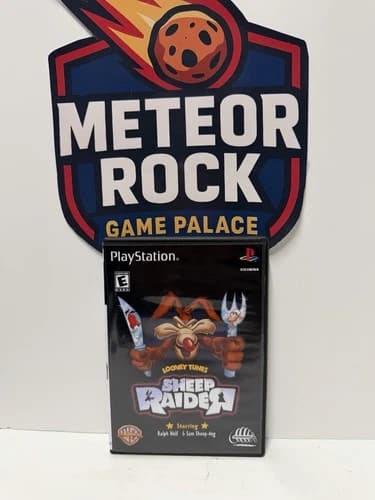 Sheep Raider Looney Tunes ( PlayStation PS1 ) Cleaned And Working - Ships Today