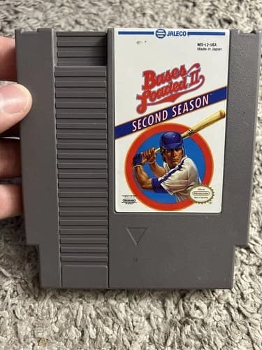 Bases Loaded II - Second Season (Nintendo) NES Cartridge - Authentic, Tested