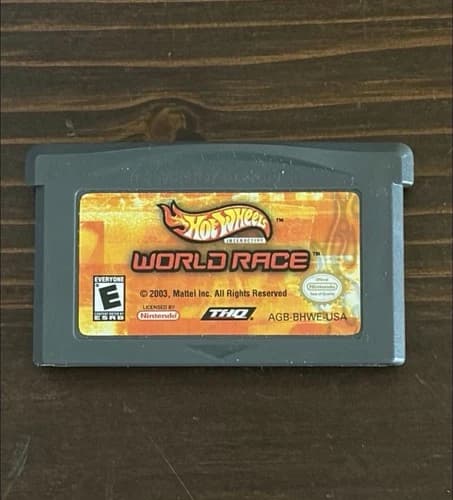 Hot Wheels World Race Game Boy Advance Cartridge Only