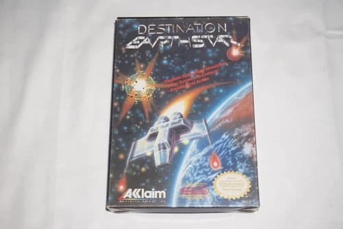 Destination Earthstar (Nintendo NES) Complete in Box CIB
