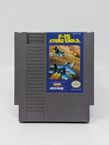 F-15 Strike Eagle (Nintendo Entertainment System NES, 1992) - Cart Only