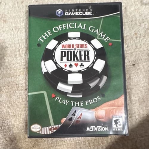 World Series of Poker Nintendo GameCube 2005 Complete [Tested/Working]