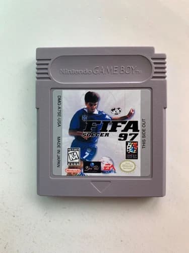 FIFA 97 Soccer GameBoy Nintendo Game Boy