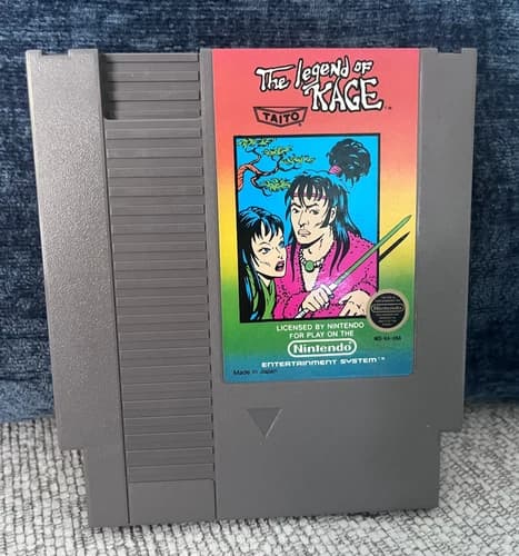 The Legend of Kage (Nintendo NES, 1987) Tested and Working!