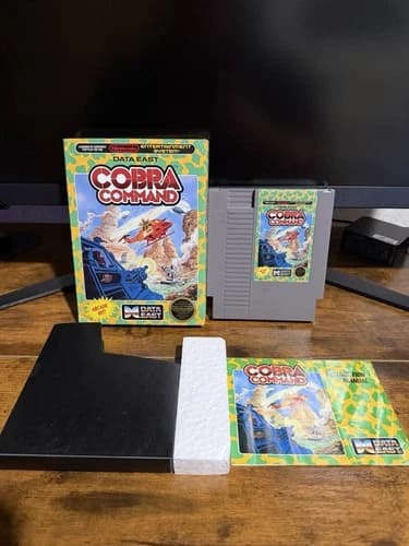 Cobra Command - (Nintendo NES Game) Complete CIB - Authentic - Tested