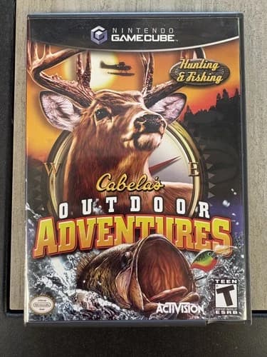Cabela's Outdoor Adventures (Nintendo GameCube, 2005) - CIB Complete - Tested