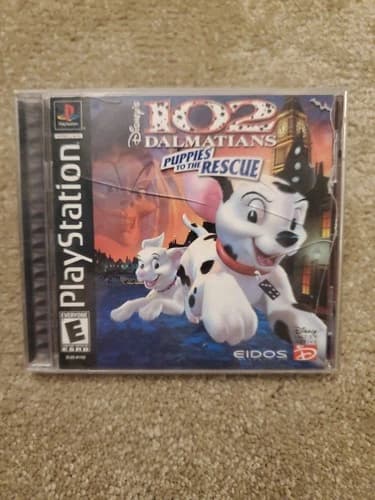 Disney’s 102 Dalmatians Puppies To The Rescue PlayStation 1 PS1 CIB