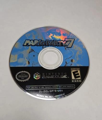Mario Party 7 (Nintendo GameCube, GC, 2005) Disc Only - Tested
