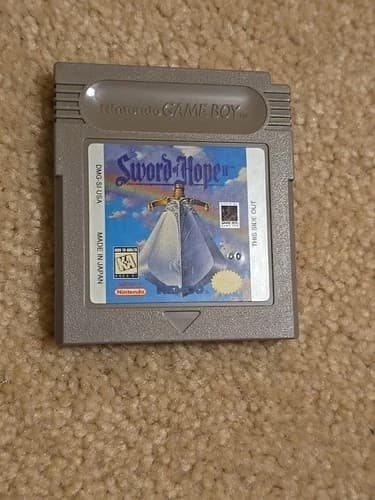 Sword of Hope II 2 Nintendo Game Boy 1996 CART ONLY TESTED AUTHENTIC KEMCO USA