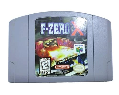 F-Zero X Nintendo 64 1998 Tested Video Game Vintage N64