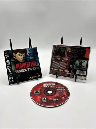 Resident Evil Survivor (PlayStation PS1, 2000) CIB Complete w/ Manual