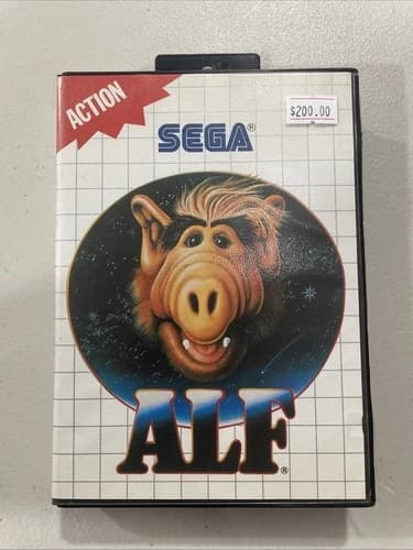 Sega Master System Alf Complete in Box CIB - Tested