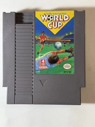 Nintendo World Cup (Nintendo NES) Cleaned Tested Working
