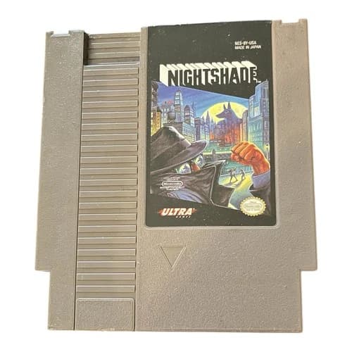 Nightshade NES Nintendo Ultra Games Tested Working Authentic