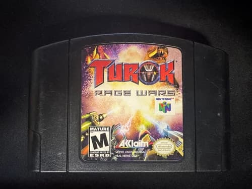 Turok Rage Wars Nintendo 64 N64 Game Cartridge Only