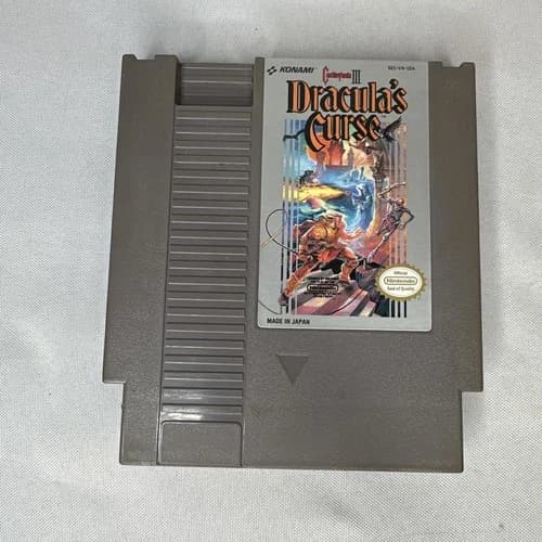 Castlevania III: Dracula's Curse NES Authentic Nintendo Entertainment System