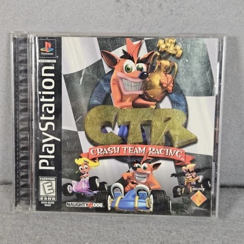 Crash Team Racing CTR Playstation Ps1 Complete With Booklet