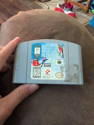 Nagano Winter Olympics '98 Nintendo 64 N64 Working Game Cartridge