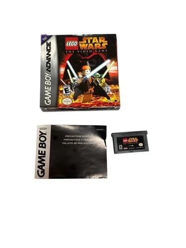 Gameboy Advance LEGO Star Wars: The Video Game 2005 CIB w/ Manual