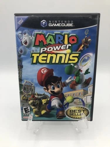Mario Power Tennis (Nintendo GameCube, 2004) CIB Complete Tested