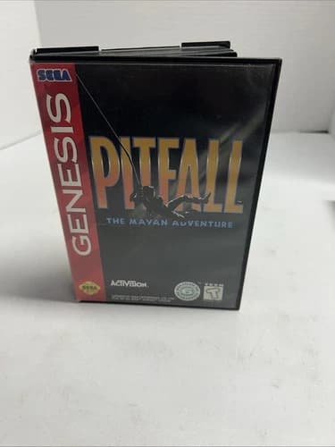 Pitfall: The Mayan Adventure Sega Genesis Complete CIB Tested Working Authentic