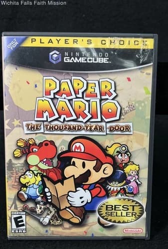 Paper Mario The Thousand-Year Door for Nintendo GameCube