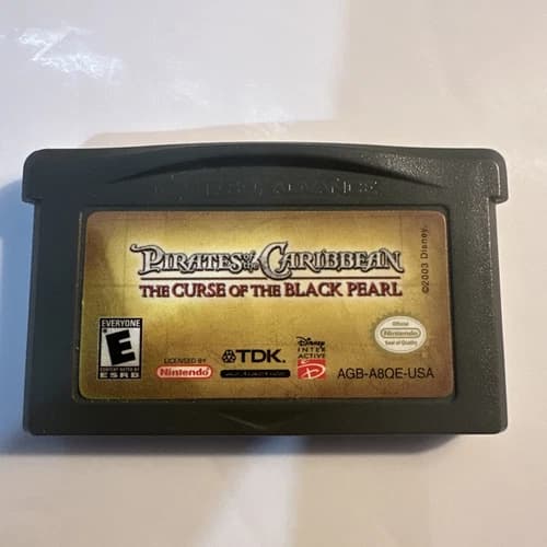 Pirates of the Caribbean: The Curse of the Black Pearl (GameBoy Advance, GBA)